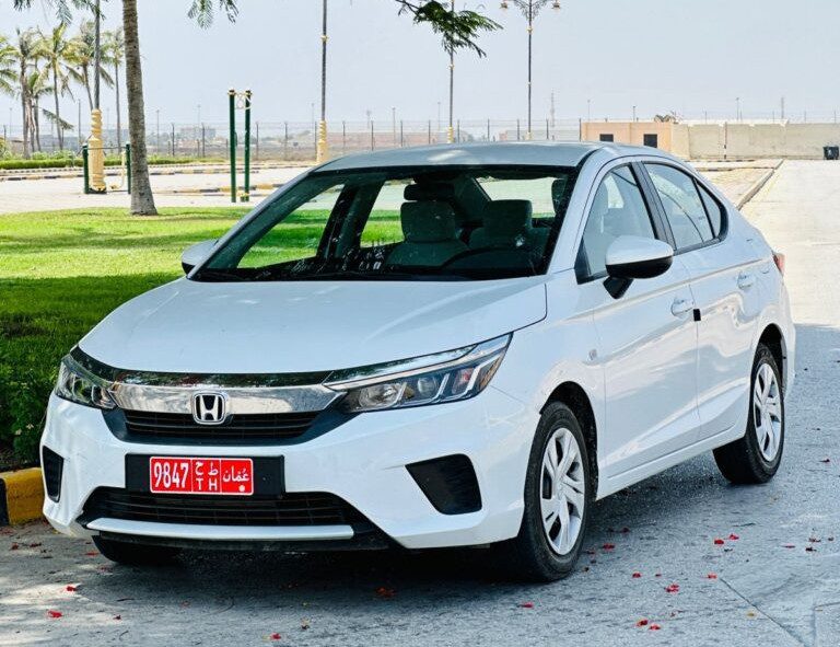 HONDA CITY car for rent in Oman