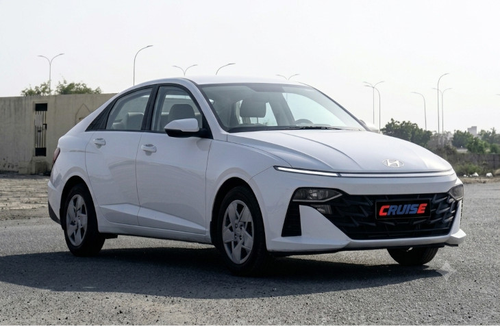 Hyundai Accent car for rent in Oman