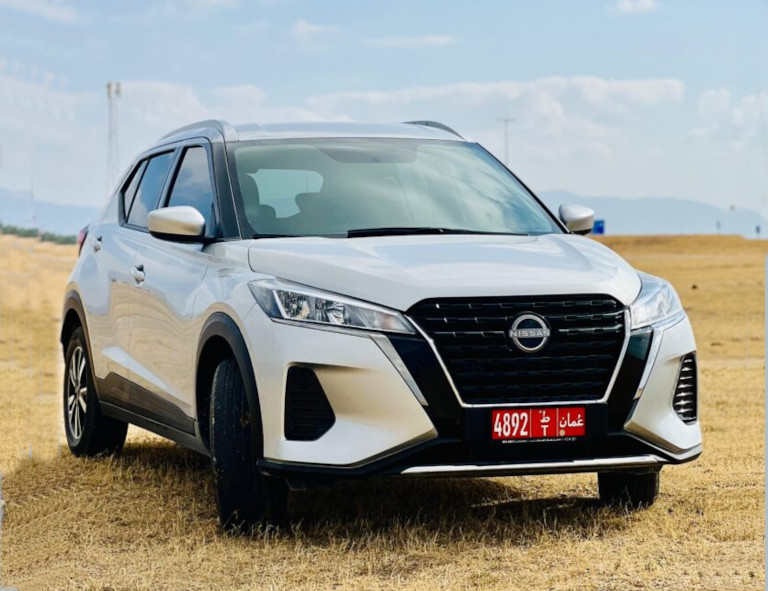 Nissan Kicks car for rent in Oman