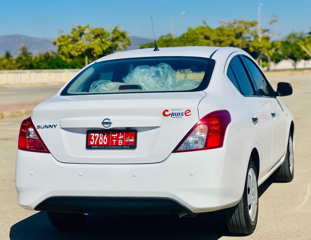 Nissan Sunny car for rent in Oman