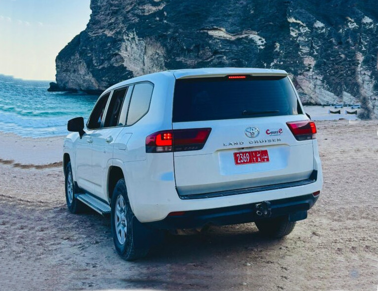 Toyota Land Cruiser car for rent in Oman